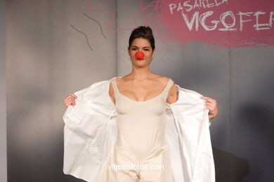 COLECCIÓN DE MODA DE TESSA PUJADAS - PASARELA DE MODA JÓVENES DISEÑADORES 2007 - VIGOFERIA