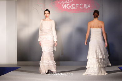 COLECCIÓN DE MODA DE LOLES PEÑALBA - PASARELA DE MODA JÓVENES DISEÑADORES 2007 - VIGOFERIA