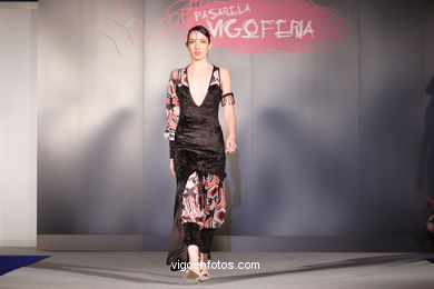 COLECCIÓN DE MODA DE MARIA JESUS CUEVAS - PASARELA DE MODA JÓVENES DISEÑADORES 2007 - VIGOFERIA