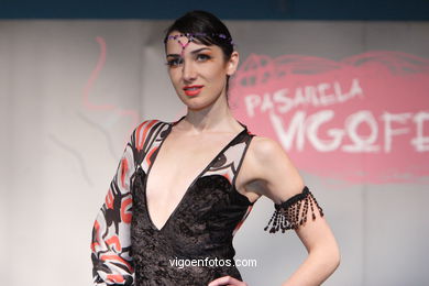 FASHION COLLECTION OF MARIA JESUS CUEVAS - RUNWAY FASHION OF YOUNG FASHION DESIGNER 2007 - VIGOFERIA