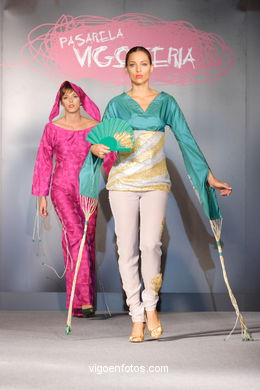 FASHION COLLECTION OF SOLEDAD MAYORAL ADEVA - RUNWAY FASHION OF YOUNG FASHION DESIGNER 2007 - VIGOFERIA