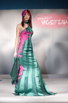 FASHION COLLECTION OF SOLEDAD MAYORAL ADEVA - RUNWAY FASHION OF YOUNG FASHION DESIGNER 2007 - VIGOFERIA