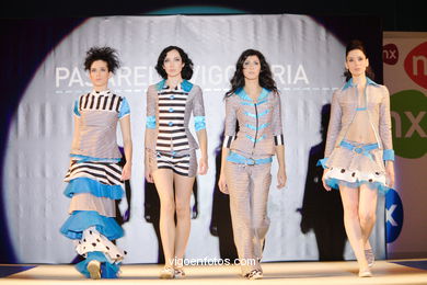 ÁNGELA MODROÑO SANCHO - MAROON. RUNWAY FASHION OF YOUNG FASHION DESIGNER 2006