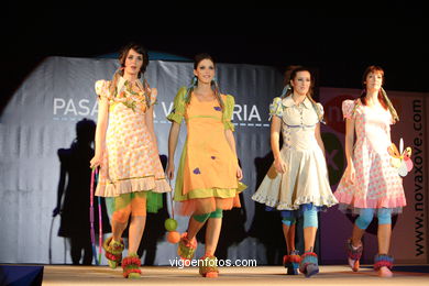 BERNA DIAZ - KAMIKASE. PASARELA DE MODA JÓVENES DISEÑADORES 2006 - VIGOFERIA