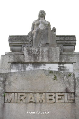 CEMENTERY OF PEREIRÓ. SCULPTURES AND SCULPTORS. VIGO
