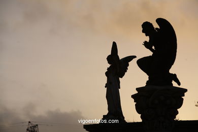 Escultura funeraria em Pereiró