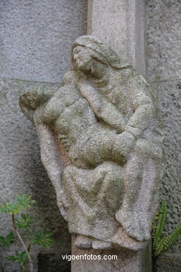 CEMENTERY OF PEREIRÓ. SCULPTURES AND SCULPTORS. VIGO