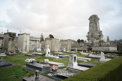 CEMENTERY OF PEREIRÓ. SCULPTURES AND SCULPTORS. VIGO