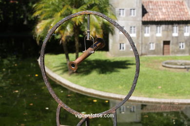 NATURALEZA CON ARTE. EXPOSICIÓN DE ESCULTURA JARDINES PAZO QUIÑONES DE LEÓN (CASTRELOS) VIGO. NATUREZA CON ARTE.