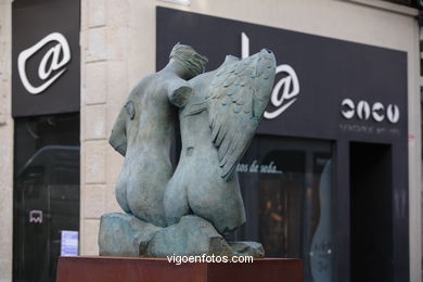 SCULPTURES DE IGOR MITORAJ. SCULPTURES AND SCULPTORS. VIGO