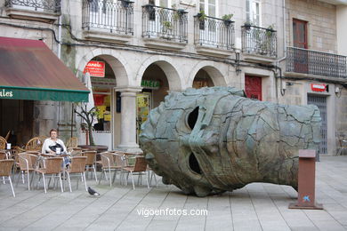 SCULPTURES DE IGOR MITORAJ. SCULPTURES AND SCULPTORS. VIGO