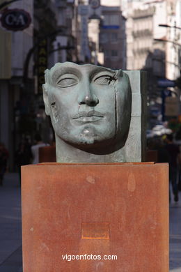 SCULPTURES DE IGOR MITORAJ. SCULPTURES AND SCULPTORS. VIGO