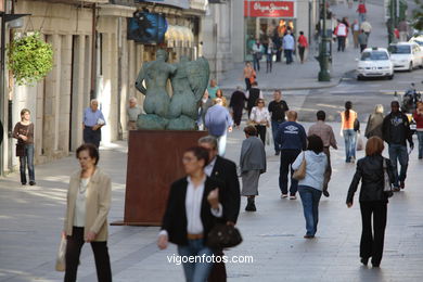 ESCULTURAS DE IGOR MITORAJ. ESCULTURAS Y ESCULTORES. VIGO