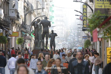 ESCULTURAS DE IGOR MITORAJ. ESCULTURAS Y ESCULTORES. VIGO