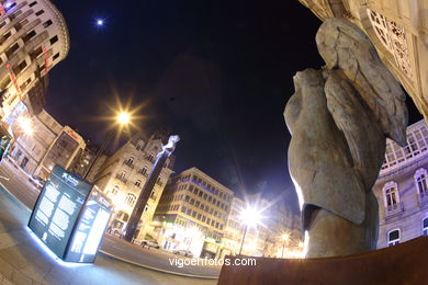 SCULPTURES DE IGOR MITORAJ. SCULPTURES AND SCULPTORS. VIGO