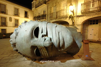 ESCULTURAS DE IGOR MITORAJ. ESCULTURAS E ESCULTORES. VIGO