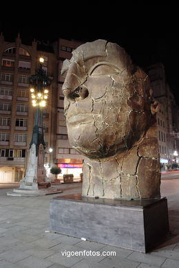 ESCULTURAS DE IGOR MITORAJ. ESCULTURAS Y ESCULTORES. VIGO