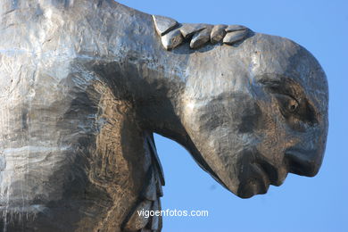 THE SIREN MAN. SCULPTURES AND SCULPTORS. FRANCISCO LEIRO. VIGO