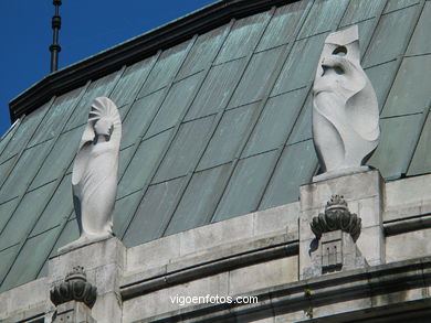 SCULPTURES DE BUCIÑOS . SCULPTURES AND SCULPTORS. VIGO