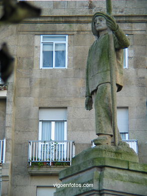 MONUMENTO Ao PESCADOR. ESCULTURAS E ESCULTORES. VIGO