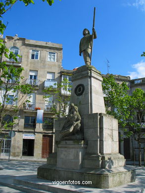 MONUMENTO AL PESCADOR. ESCULTURAS Y ESCULTORES. VIGO