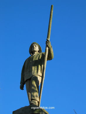 MONUMENTO AL PESCADOR. ESCULTURAS Y ESCULTORES. VIGO