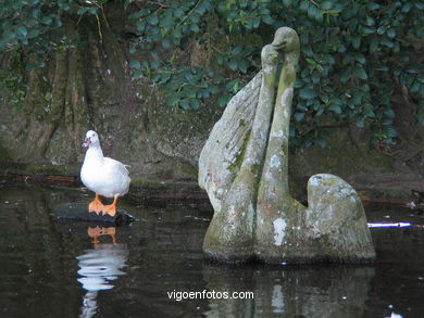 SCULPTURES EN EL CASTRO DE CAMILO NOGUEIRA. SCULPTURES AND SCULPTORS. VIGO