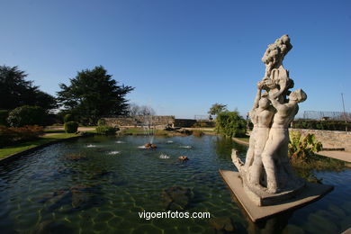 SCULPTURES EN EL CASTRO DE CAMILO NOGUEIRA. SCULPTURES AND SCULPTORS. VIGO