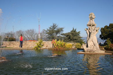 SCULPTURES EN EL CASTRO DE CAMILO NOGUEIRA. SCULPTURES AND SCULPTORS. VIGO