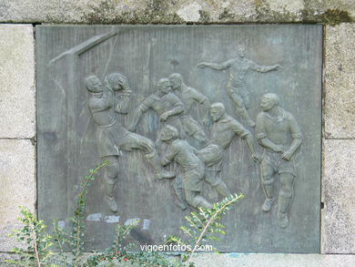 ESCULTURA CLÁSSICA EM VIGO. ESCULTURAS E ESCULTORES. VIGO