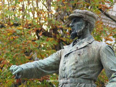 MONUMENTO A MÉNDEZ NÚÑEZ. ESCULTURAS E ESCULTORES. VIGO