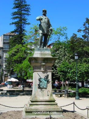 MONUMENTO A MÉNDEZ NÚÑEZ. ESCULTURAS Y ESCULTORES. VIGO