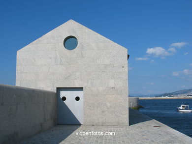 EXTERIORES DEL MUSEO DEL MAR. ARQUITECTO CESAR PORTELA. 