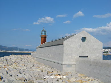 EXTERIORES DEL MUSEO DEL MAR. ARQUITECTO CESAR PORTELA. 