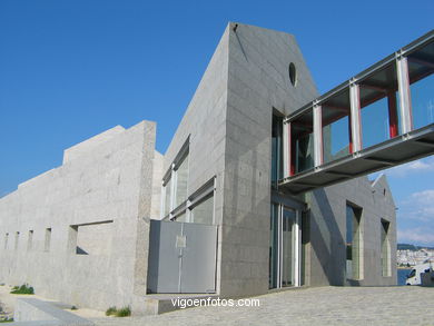 EXTERIORES DEL MUSEO DEL MAR. ARQUITECTO CESAR PORTELA. 