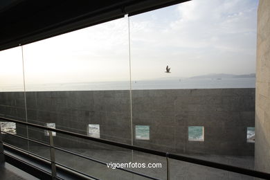 EXTERIORES DEL MUSEO DEL MAR. ARQUITECTO CESAR PORTELA. 