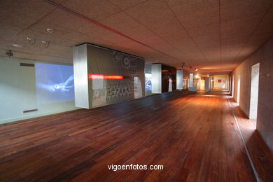 EXHIBITION HALL OF THE MUSEUM OF THE SEA OF GALICIA