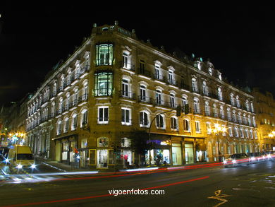 EXTERIORS OF THE BUILDING SOCIAL CENTER NOVACAIXAGALICIA  (CAIXANOVA)