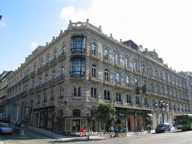 EXTERIORES DO EDIFÍCIO CENTRO SOCIAL NOVACAIXAGALICIA  (CAIXANOVA)