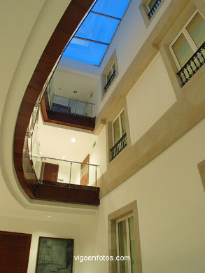 INTERIORS OF THE BUILDING SOCIAL CENTER NOVACAIXAGALICIA  (CAIXANOVA)