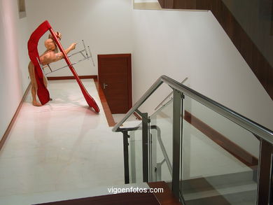 INTERIORS OF THE BUILDING SOCIAL CENTER NOVACAIXAGALICIA  (CAIXANOVA)