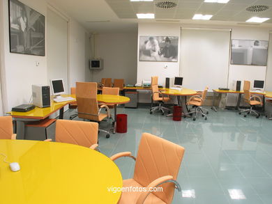 ROOM OF NEW TECHNOLOGIES AND DEMONSTRATION OF SOCIAL CENTER CAIXANOVA