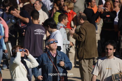 ECLIPSE- ANNULAR SOLAR ECLIPSE - 3 OCTOBER 2005 - SPAIN