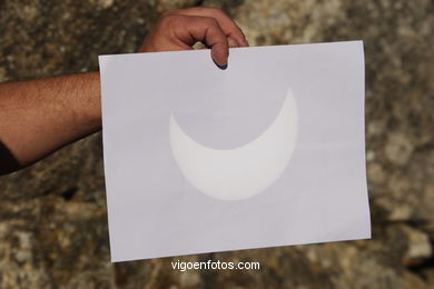 ECLIPSE- ANNULAR SOLAR ECLIPSE - 3 OCTOBER 2005 - SPAIN