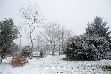 NIEVE EN VIGO. PAISAJES NEVADOS. CUVI Y MONTAÑA.