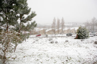 NEVE EM VIGO. PAISAGENS NEVADOS. CUVI E MONTANHA.