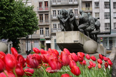 SPRING IN SPAIN. FLOWERS AND LANDSCAPES