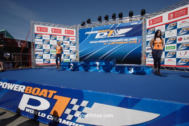 POWERBOATP1 - PODIUM AND CELEBRATION - VIGO 