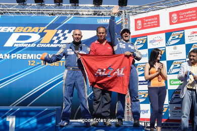 POWERBOAT P1 - PODIO Y CELEBRACIÓN - VIGO 