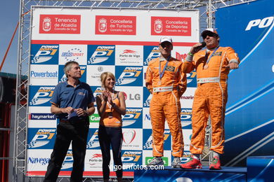 POWERBOATP1 - PODIUM AND CELEBRATION - VIGO 